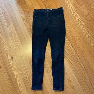 Abercrombie & Fitch Black Jean Legging High Rise